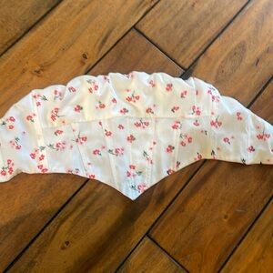 Princess Polly cropped floral top size 0